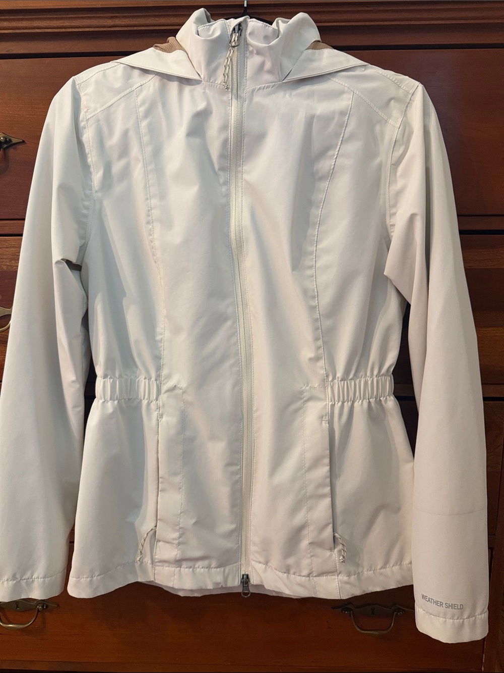 Avalanche Light Cream Hooded Utility Jacket